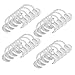 EZGO 20 Pack (10 Medium + 10 Large) C-Shape Cheek Retractor, Autoclavable Dental Mouth Opener, Disposable Dental Lip Retractor for Mouthguard Challenge Game