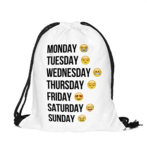 Ababalaya 3d print drawstring backpack rucksack shoulder bags gym…