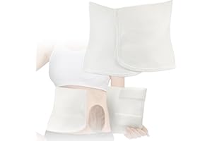 CHOYTONG Ostomy Support Wrap Belt for Women - Hernia, Illeostomy, Colostomy Bag Cover & Waist Holder for Abdominal, Fits Waist 31"-35"