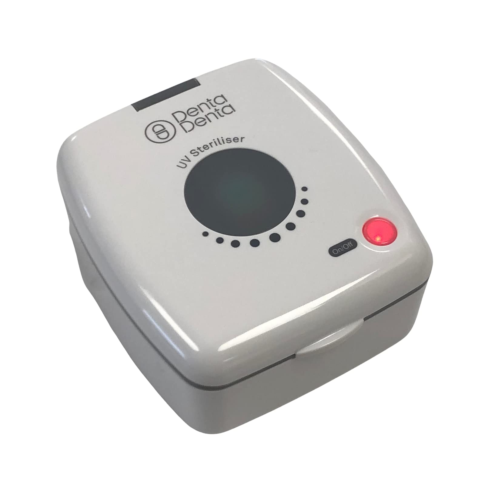 DentaDenta Ultra Violet Steriliser for Cleaning Aligners, Retainers, Dentures, Mouth Guards, Whitening Trays, Compatible with Invisalign Retainers