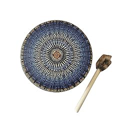 AZURAOKEY Shaman Drum, 10 Inch Frame Drum Desktop