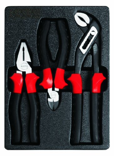 Ampro t28395 pliers set with 6-inch diagonal, 7-inch co…