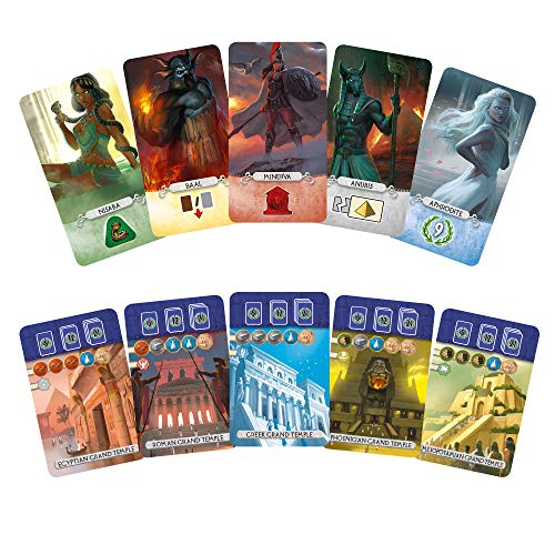 7 Wonders Duel Pantheon Board Game Expansion Board Game For 2 Players Strategy Board Game Civilization Board Game Board Game For Couples Ages 10 And Up Made By Repos Production Pricepulse