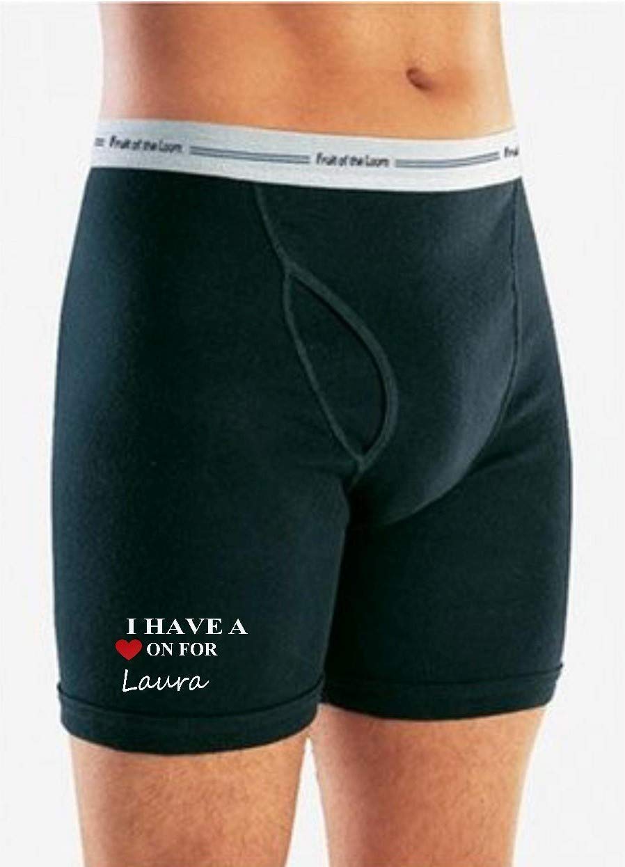 I have a heart on for. Boxer briefs Valentines boxers