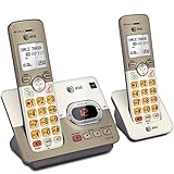 AT&T EL52213 2-Handset Expandable Cordless Phone with Answering System & Extra-Large Backlit Keys