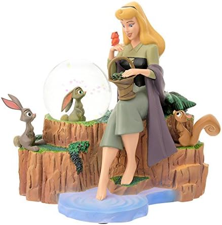 Amazon ディズニーストア 公式 スノードーム オーロラ姫 森の友だち 置物 オブジェ オンライン通販