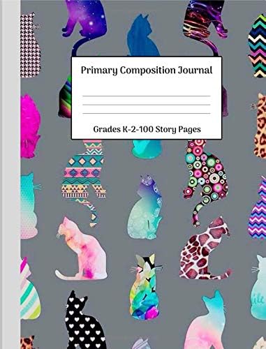 Primary Composition Journal Grades K-2: 100 Story Pages - Draw and Write Kindergarten Notebook - Half Blank Half Wide Ruled Paper/ Primary Journal for ... Size Notebook-Sketch and Write blank book Paperback – 22 Aug 2018