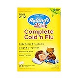Hyland's 4 Kids Complete Cold and Flu Relief Medicine, 125 Count