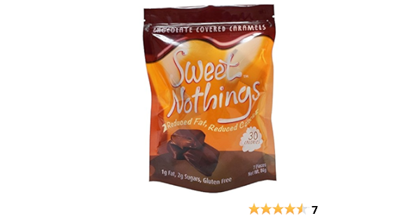 Amazon Com Sweet Nothings Cookies Chocolate Covered Caramels 84 Gram Pack Of 6 Grocery Gourmet Food