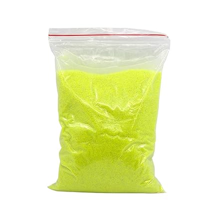 Crazy-Store 100g/bag DIY Not Wet Magic Sand Water Modeling Sand Handmade Toys (Yellow)