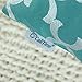 CaliTime Pack of 2 Soft Throw Pillow Covers Cases for Couch Sofa Home Decoration Modern Quatrefoil Trellis Geometric 18 X 18 Inches Teal