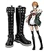Persona 5 Futaba Sakura Cosplay Shoes Costume Boots Custom Made Black
