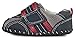 pediped Originals Adrian Sneaker (Infant),Navy/Grey/Red,Large (18-24 Months)