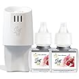 Scent Fill Cherry Blossom Plug in Air Freshener, Scented Oil Refills, 2 Refills + Diffuser