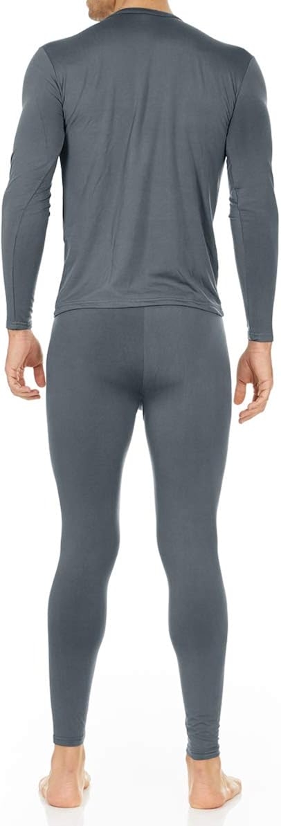 Thermajohn Men's Ultra Soft Thermal Underwear Long Johns Set with Fleece Lined at  Men’s Clothing store
