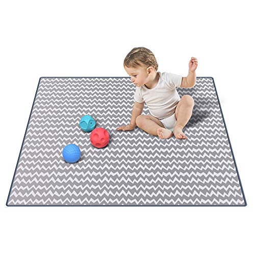 Foho Splat Mat, 51" NonSlip Washable Highchair Splat Floor Mat