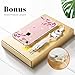 GVIEWIN Clear Flower iPhone SE 2020 Case/iPhone 8 Case/iPhone 7 Case, Soft TPU Silicone Ultra Slim Thin Transparent Woman Flowers Flexible Cover for 4.7