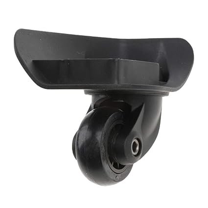 MagiDeal Ein Paar Kofferrollen Ersatzrollen Räder Mute Ersatz Wheels für Gepäck-Koffer