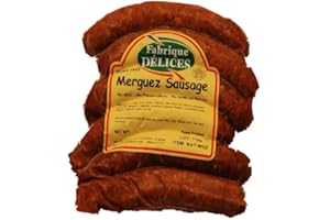 FABRIQUE DELICES All Natural Merguez Sausages 6 Links .75 lb