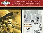 Roberto Clemente PSA Autographed 1972 World Champions Book
