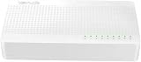Tenda S108 8-Port 10/100Mbps Fast Ethernet Network Switch Plug and Play Desktop view 2