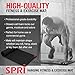 SPRI Hanging Exercise Mat, Fitness & Yoga Mat for Group Fitness Classes, Commercial Grade Quality with Reinforced Holes (Available in 56