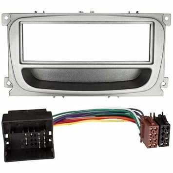 Baseline Connect Radioeinbauset, silber, mit Ablagefach