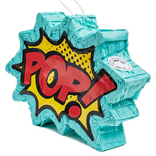 3 Superhero+Comic+Pinata+Large+Standard