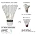 Badminton Shuttlecocks,Lhedon 12Pcs Advanced Goose Feather Shuttlecocks Training Badminton Balls with Great Stability and Durability for Indoor Outdoor Sports