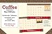Coffee 2014-15 16-Month Desk Pad Calendar by