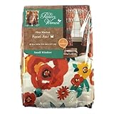 Pioneer Woman Kitchen Curtain and Valance 2pc Set, Flea Market