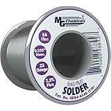 MG Chemicals 63/37 Rosin Core Leaded Solder, 0.025" Diameter, 1 lb Spool