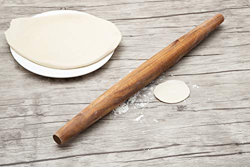 Ironwood Gourmet 28981 Acacia Wood French Rolling Pin, 20-inches, Brown
