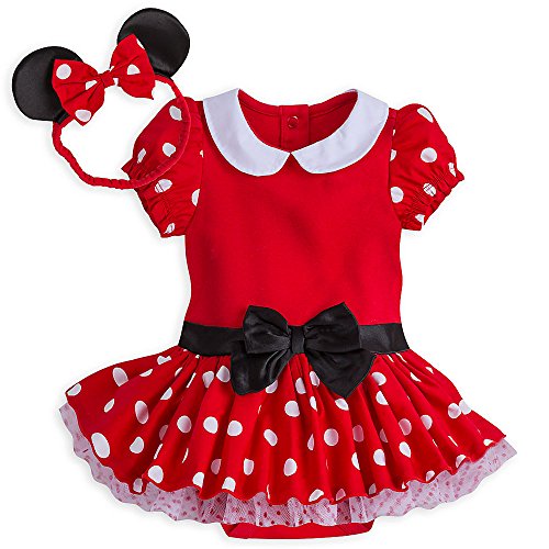 Disney Minnie Mouse Costume Bodysuit for Baby - Red