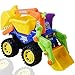 Babrit Story Sand Beach Construction Trucks Tracker for Kids Children Toys