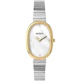 Breda 'Jane' Stainless Steel and Metal Bracelet Watch, 23MM