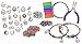 Fashion Angels Charm Mash-Up Bracelet Kit - Make 24 Bracelets with 12 Silver Zinc Alloy Metal Charms, Metal Plated & Plastic Beads, 5 Colors of Sparkle Jelly Tubing, Mini Jewelry Pliers - Ages 8 & Up
