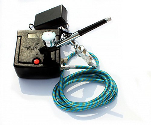 Dual action airbrush compressor Complete kit with filter for toy Hobby models