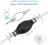 Flintronic Fuel Siphon Pump with 2 m Hose 10 mm Hand Liquid Transfer Pump view 3