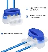 OFFCUP 45PCS Waterproof Lawn Mower Cable Connectors, Gel-Filled Crimps view 3