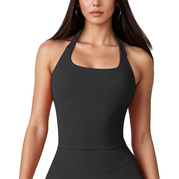 Yvette V-Neck Yoga Bra With Fixed Cups Cross-Back Design Sports - View #8