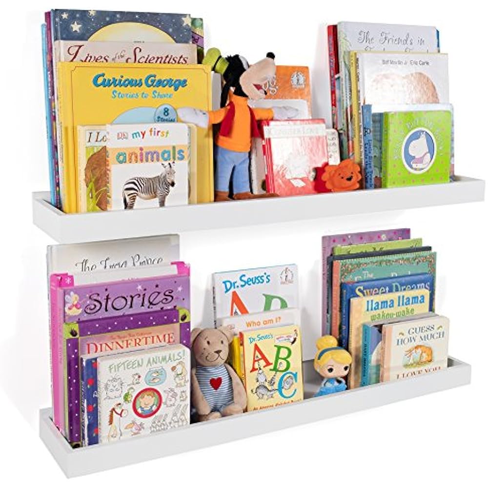 Philly Nursery Bookshelf Floating Shelves For Kids Room 31 Inch