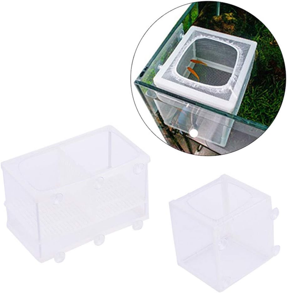 POPETPOP Fish Breeder NetAquarium Fish Breeder Box for HatcheryHang