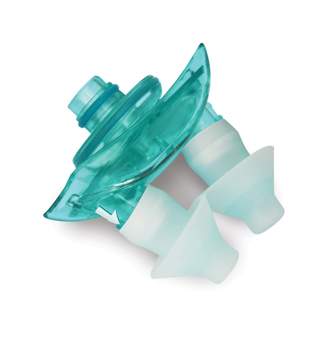 Navage Nasal Dock-Nose Pillow Combo: Teal Nasal Dock and Standard Nose Pillows