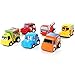 Niuniu Daddy 6 Pull Back Racer Cars-Mix