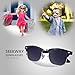 SEEKWAY Kid's Polarized Sunglasses Metal Frame for Toddlers Children Age 3-10 SKM3021 (Mirrored Lens Available)
