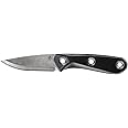 Gerber Gear Principle - Fixed-Blade Survival Knife for Hunting, Camping & More - Features Firestriking Spine & Triple Mounting Sheath - Black