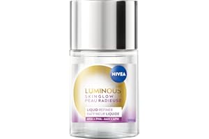 NIVEA LUMINOUS630 Skin Glow Liquid Refiner, Daily Liquid Exfoliant with AHA, PHA, and Aloe Vera for All Skin Types, 100 mL