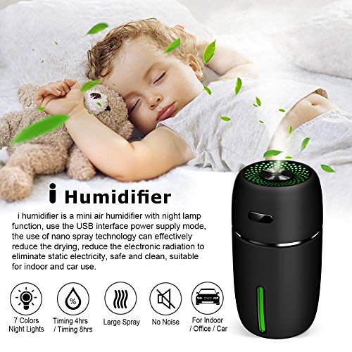 1 Portable+Humidifier+Ultrasonic+Changing+Operation