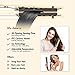 KIPOZI 1 Inch Pro Nano-Titanium Flat Iron,450F Salon High Heat,Anti Frizz LCD Hair Straightener, Dual Voltagethumb 4